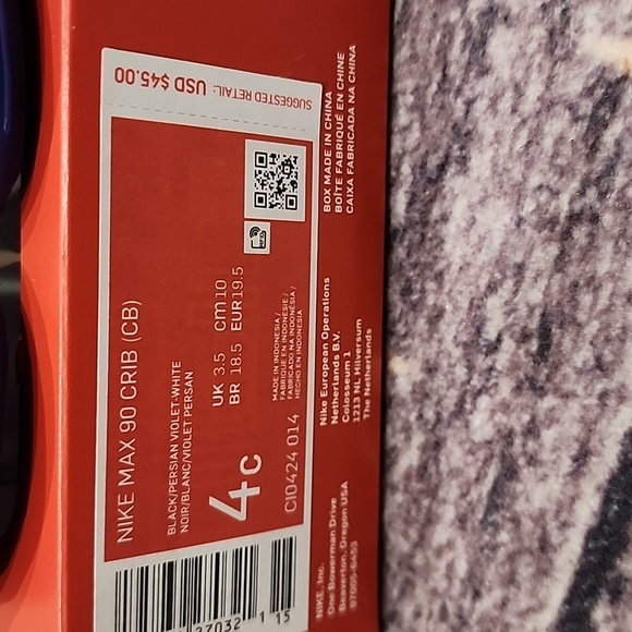Nike Max 90 crib - Picture 2 of 9